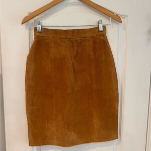 The Limited Vintage Brown Pencil Skirt